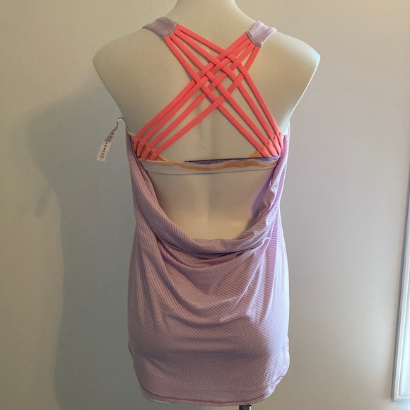 lululemon athletica Tops - Lululemon athletic tank shirt purple size 10